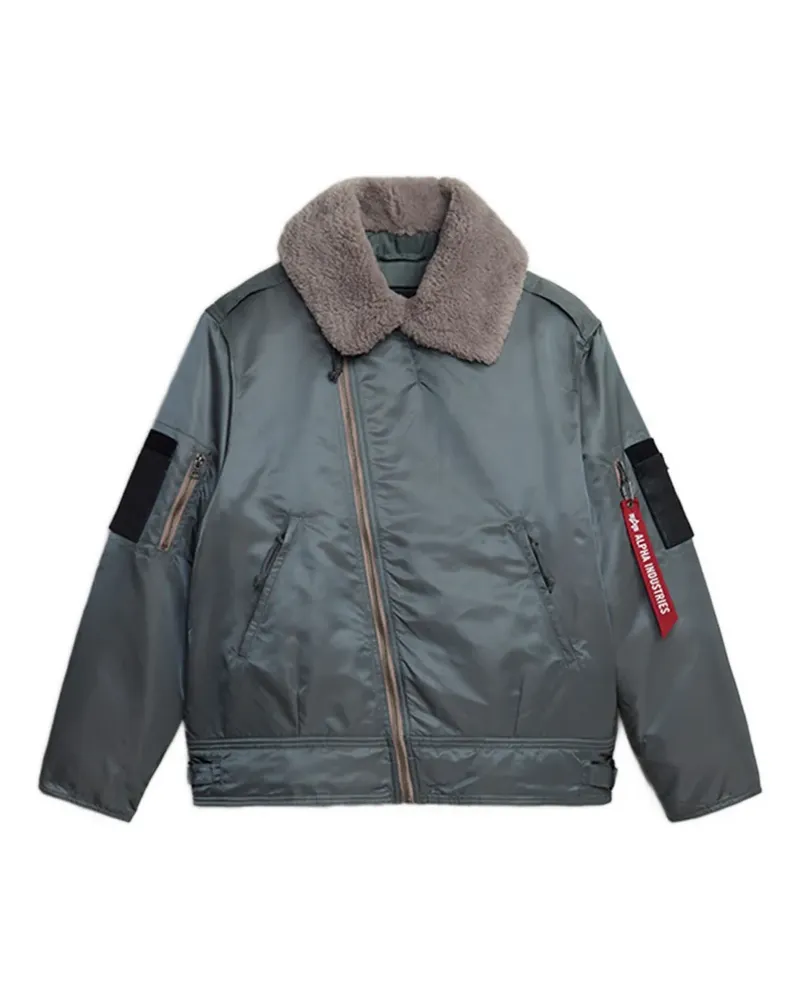 Alpha Industries 1960s Canadian Airforce type III zip jacket - Grau Grau