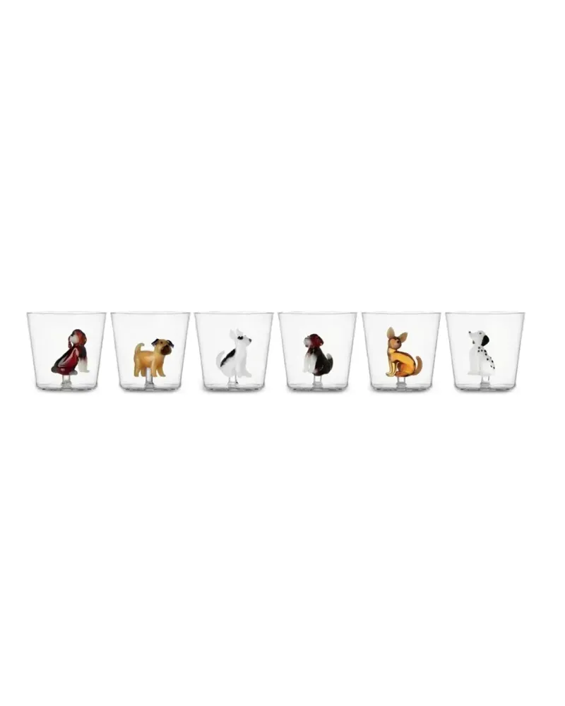 Ichendorf Milano Dog Gläser (6er-Set) - Mehrfarbig Mehrfarbig