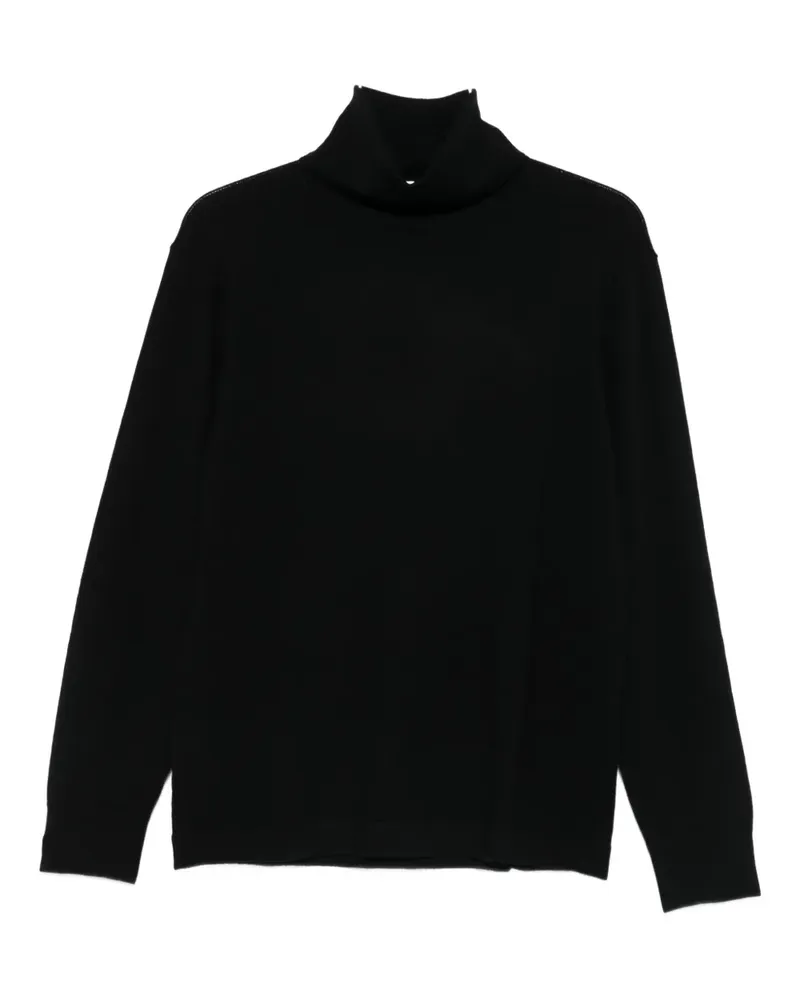 P.A.R.O.S.H. P.A.R.O H. Langärmeliger Rollkragenpullover - Schwarz Schwarz