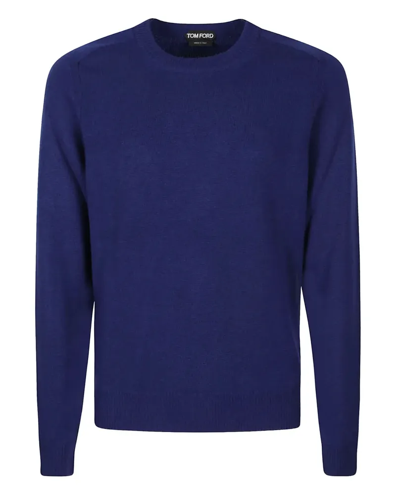 Tom Ford Kaschmirpullover mit Raglanärmeln - Blau Blau