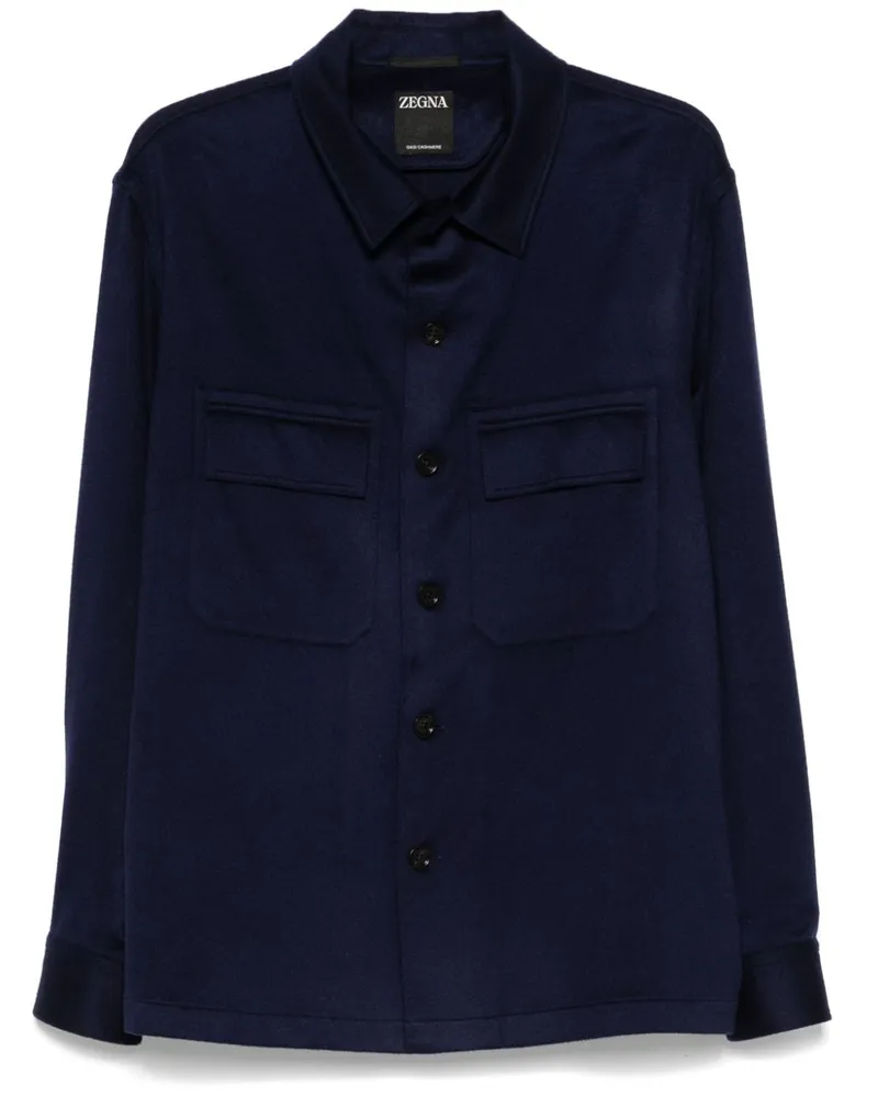 Ermenegildo Zegna Alba Hemd - Blau Blau