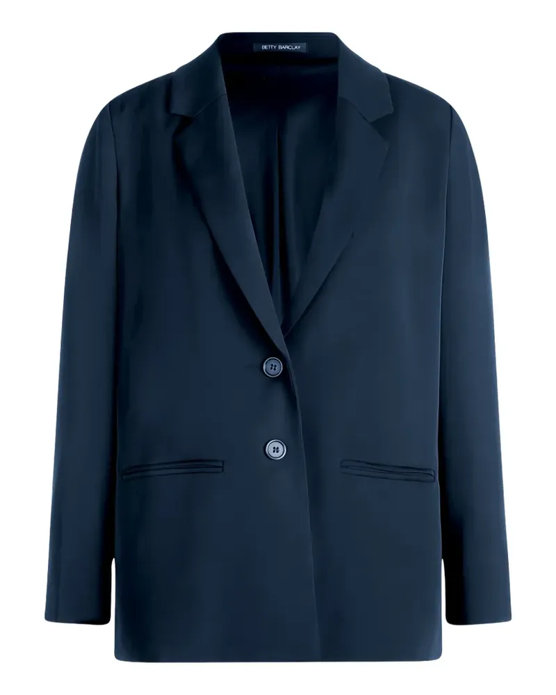 Betty Barclay Blazer mit Knopfverschluss - Blau Blau