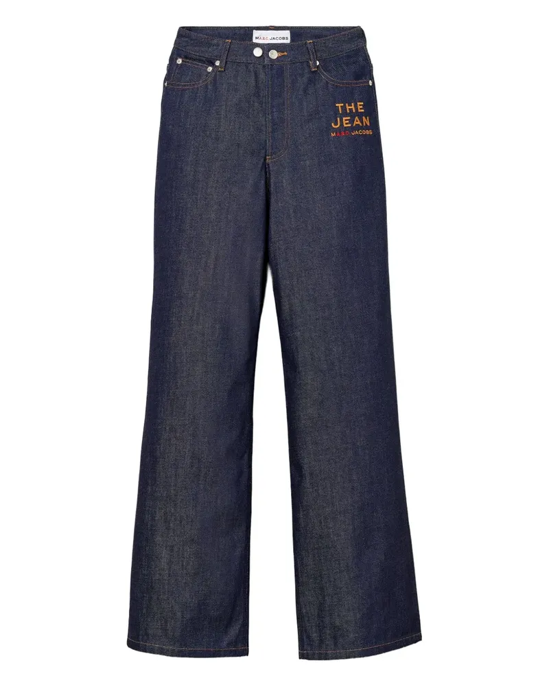 Marc Jacobs The Elisabeth Jeans mit Stickerei - Blau Blau