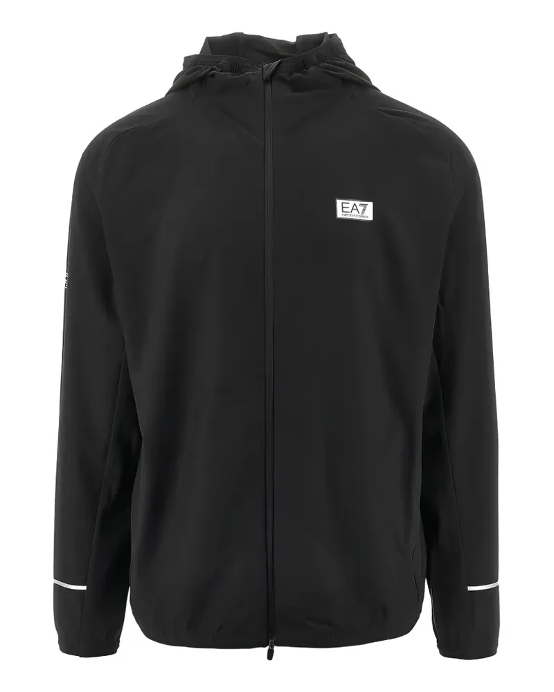 EA7 zip-up hoodie - Schwarz Schwarz