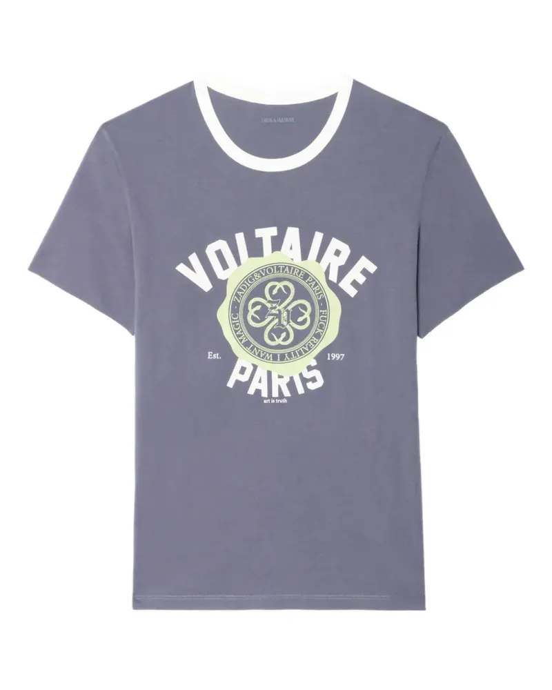 Zadig & Voltaire Woody T-Shirt - Blau Blau