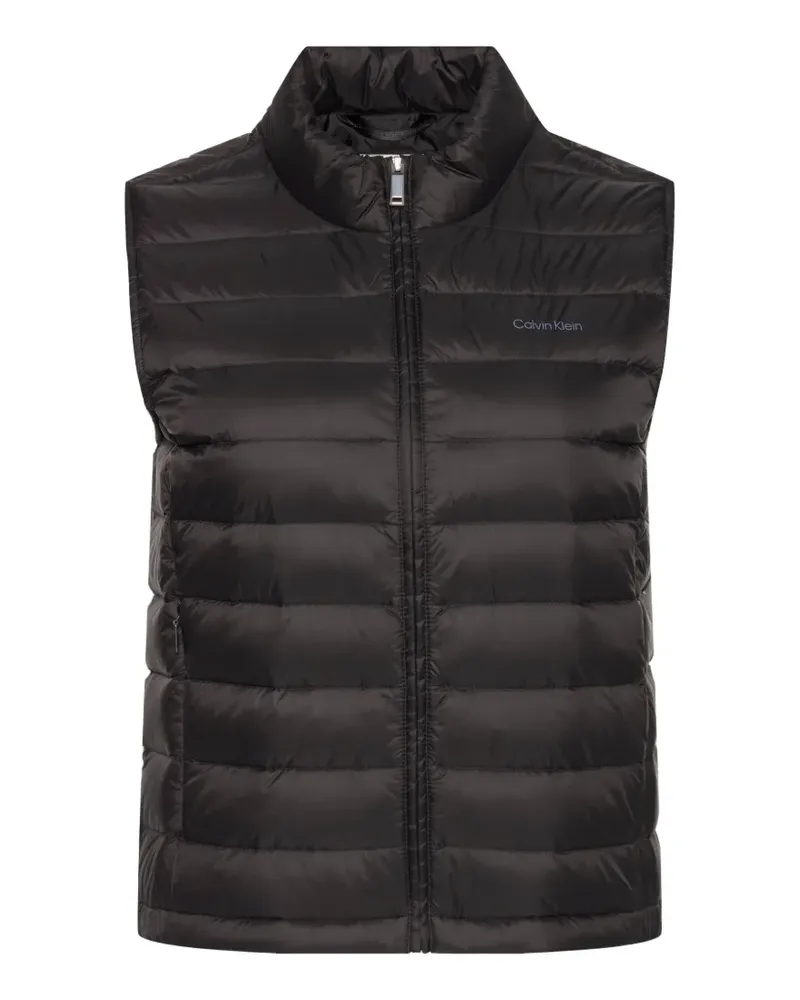 Calvin Klein quilted gilet - Schwarz Schwarz