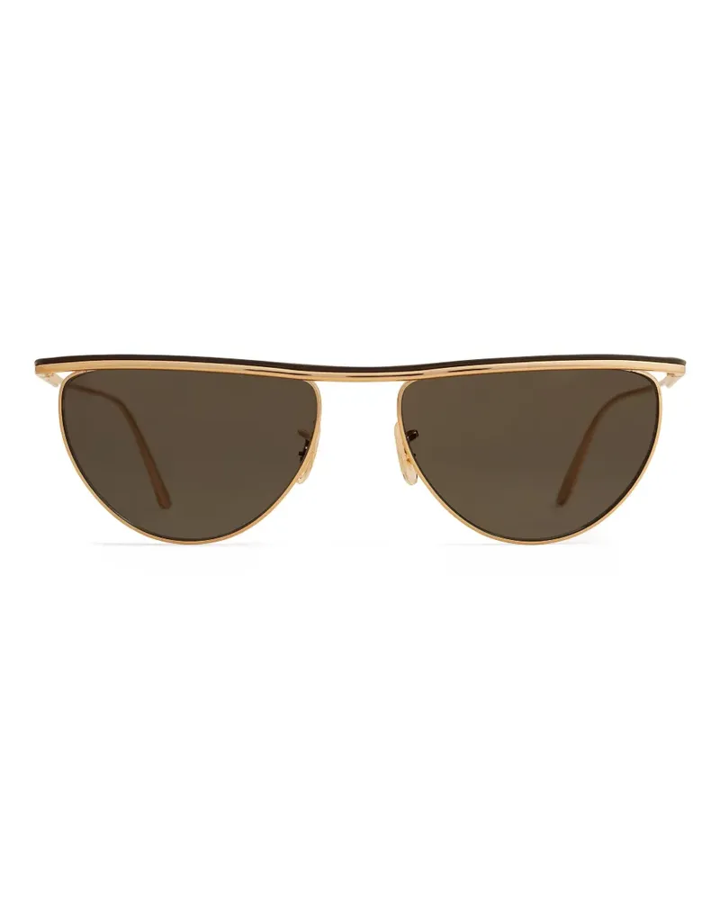KHAITE Sonnenbrille mit Cat-Eye-Gestell - Gold Gold