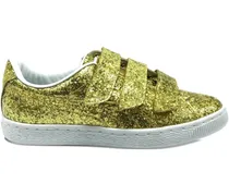 Basket Starp Glitter Sneakers - Gold