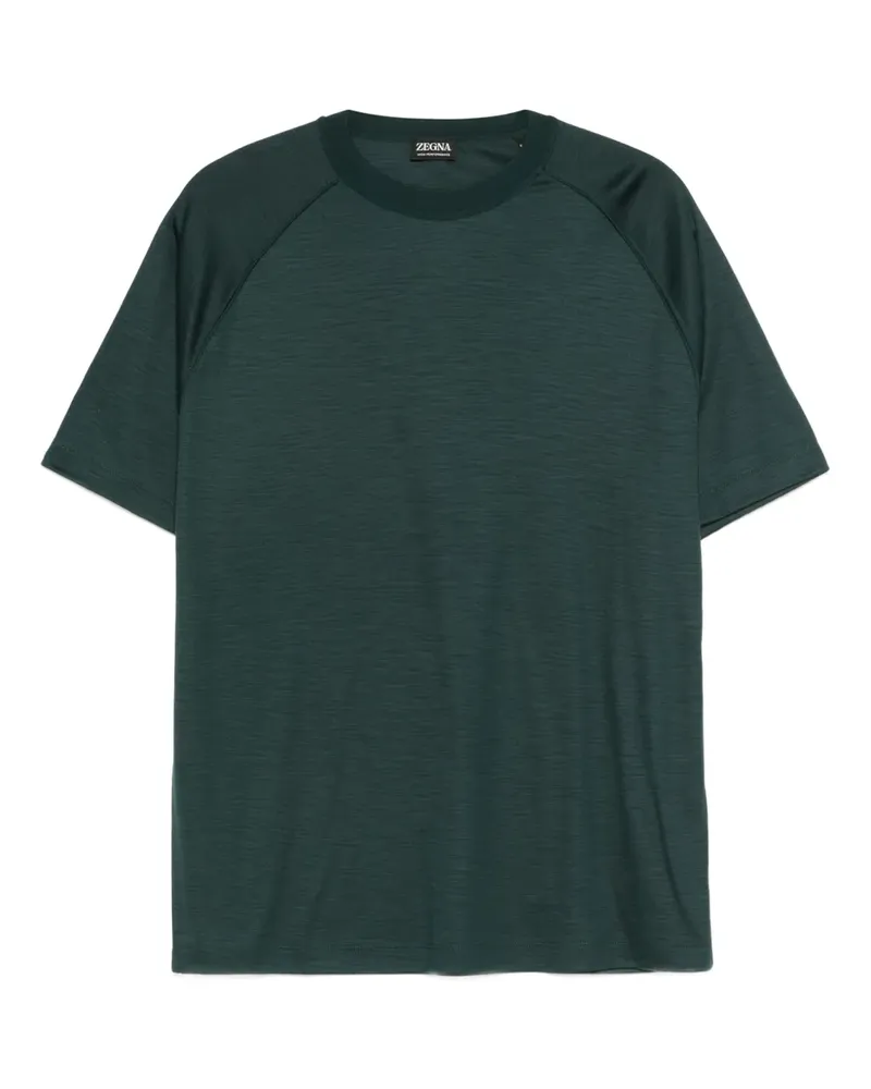 Ermenegildo Zegna T-Shirt mit Raglanärmeln - Grün Grün