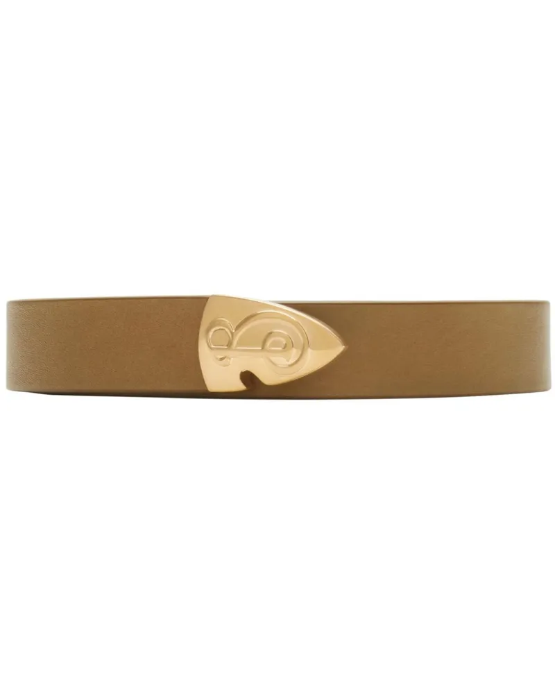 Burberry B-Shield Gürtel aus Leder - Braun Braun