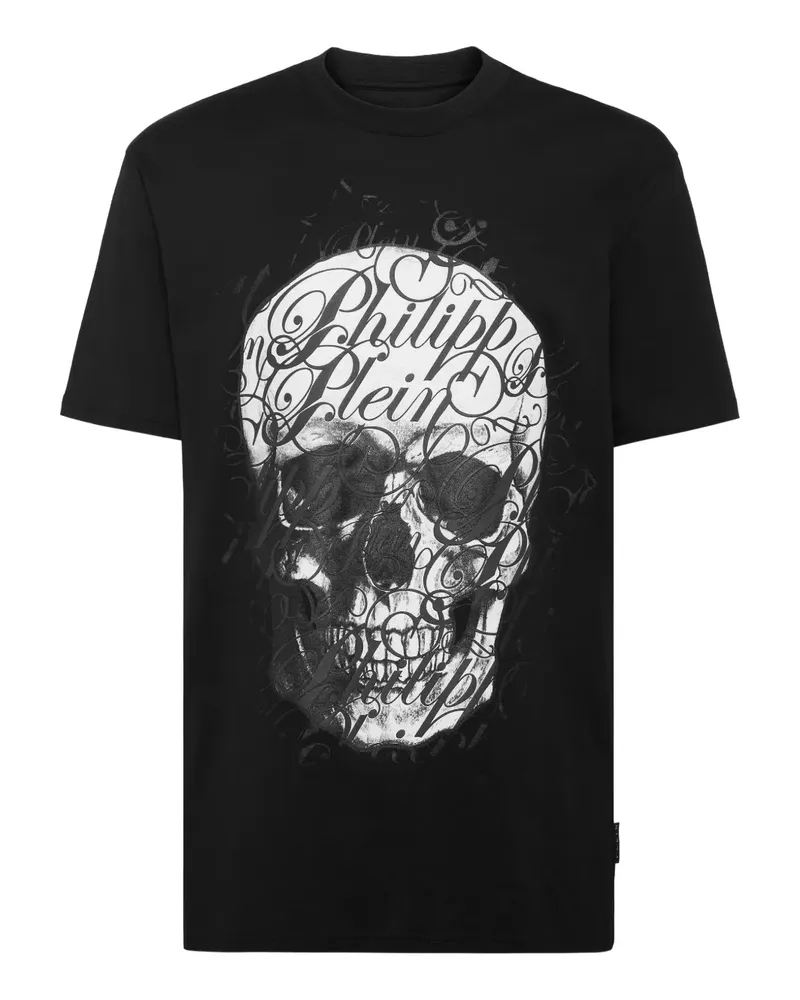 Philipp Plein Coursive T-Shirt - Schwarz Schwarz