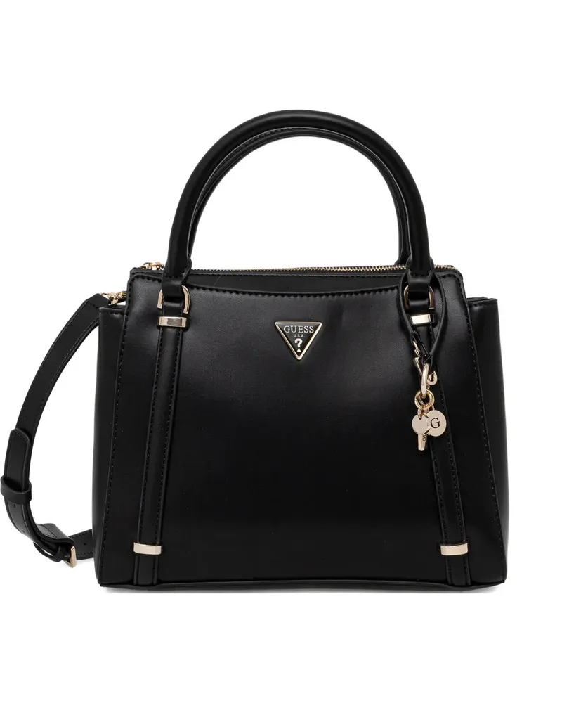 Guess Daryna Tote Bag mit Triangel-Logo - Schwarz Schwarz