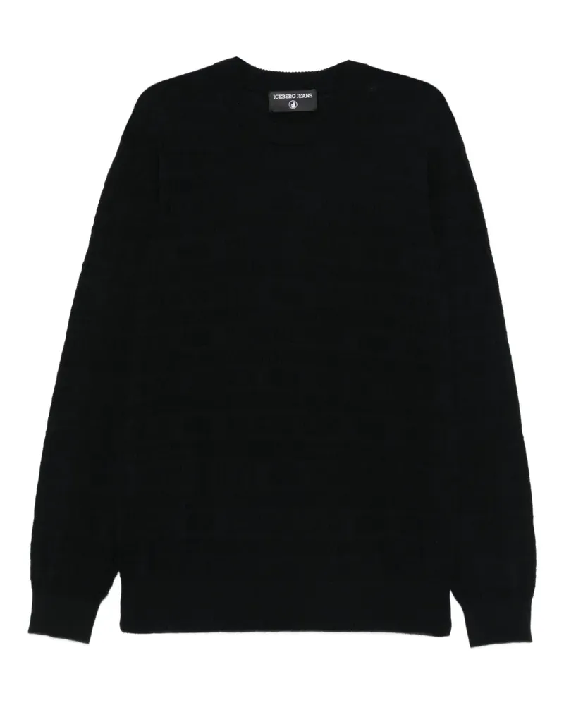 Iceberg crew-neck sweater - Schwarz Schwarz