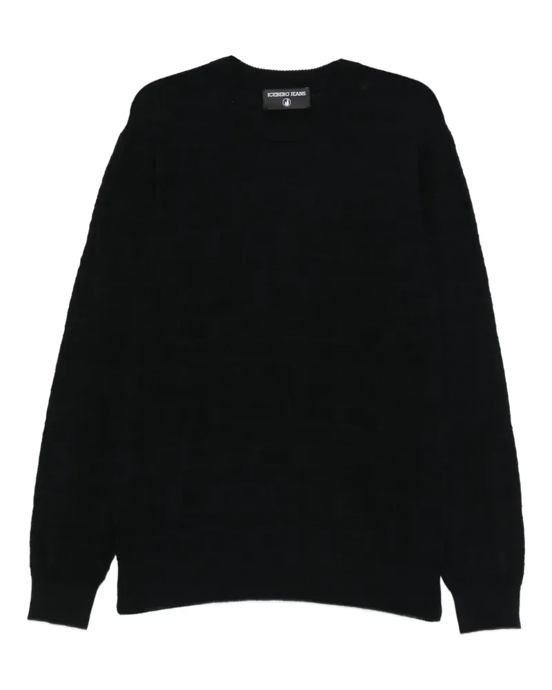 Iceberg crew-neck sweater - Schwarz Schwarz