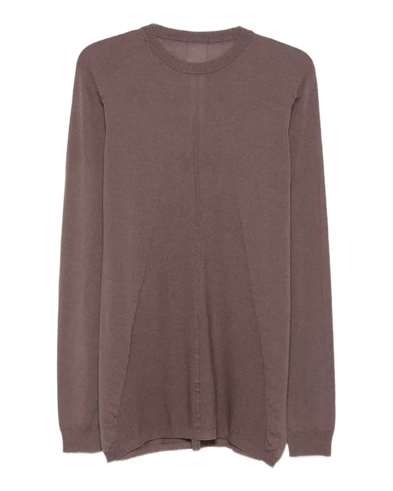 Rick Owens Pullover mit sichtbaren Nähten - Braun Braun