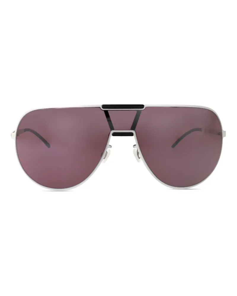 Mykita x Rimowa Sonnenbrille mit geometrischem Gestell - Silber Silber