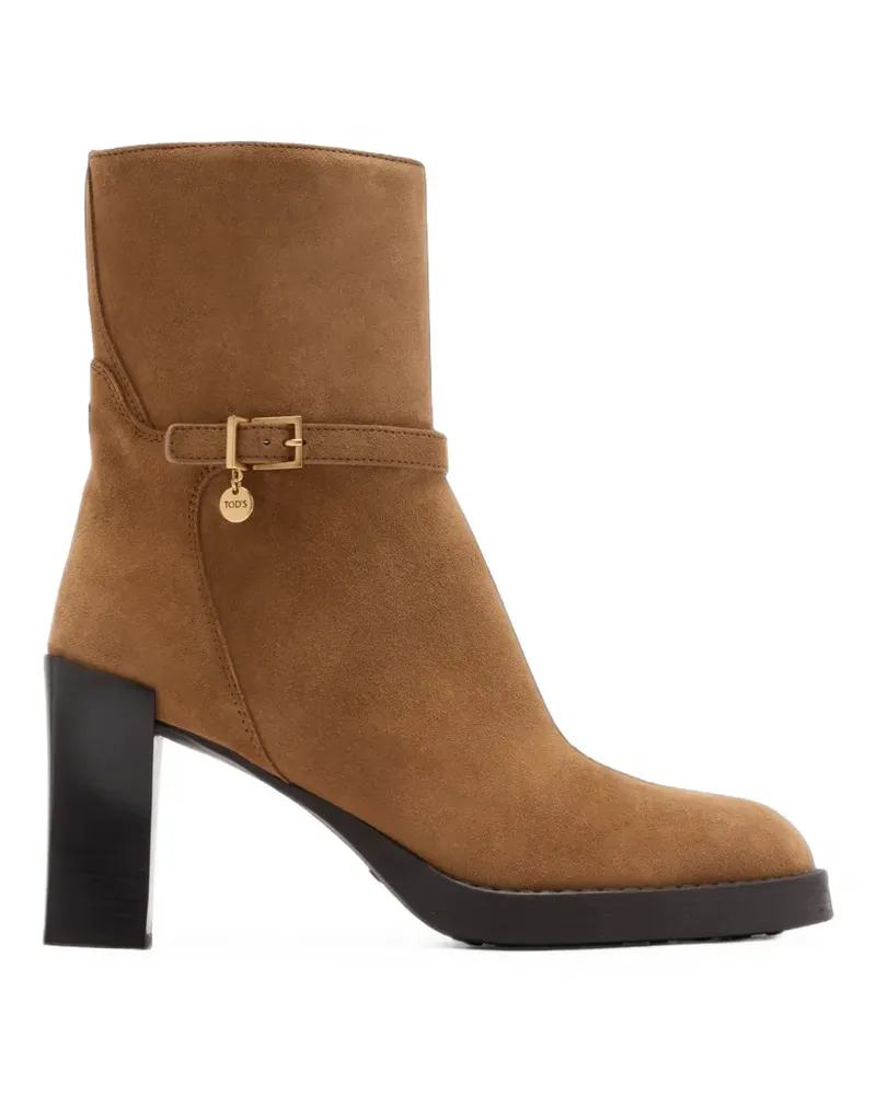 TOD'S Stiefeletten aus Wildleder - Braun Braun