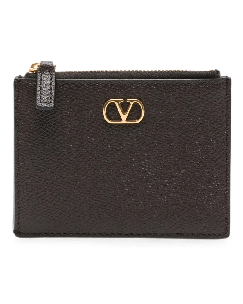 Valentino Garavani VLogo Signature Kartenetui - Braun Braun