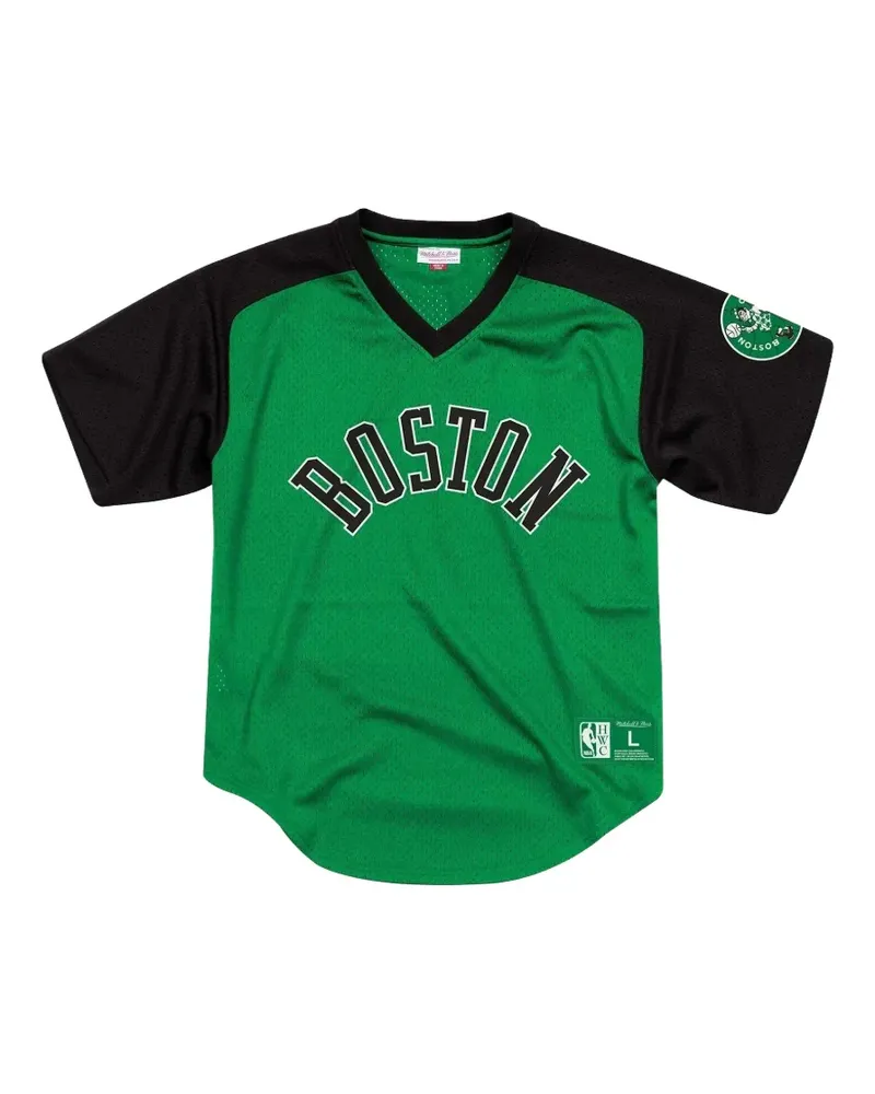 Mitchell & Ness NBA Final Seconds Mesh-T-Shirt - Grün Grün