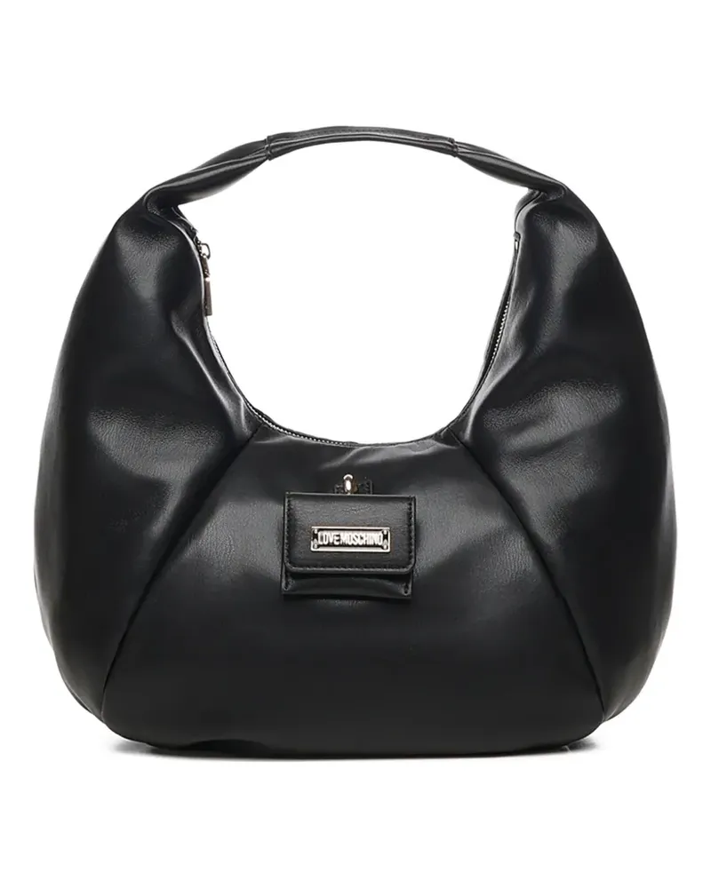 Moschino quilted tote bag - Schwarz Schwarz