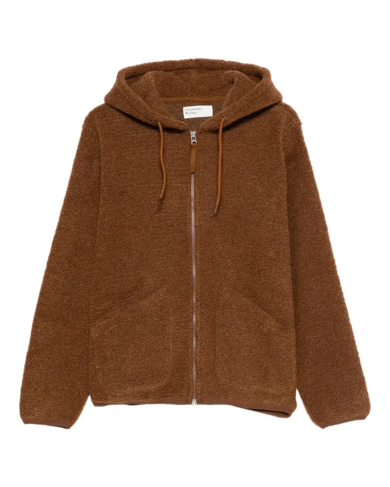 Universal Works Kapuzenjacke mit tiefen Schultern - Braun Braun