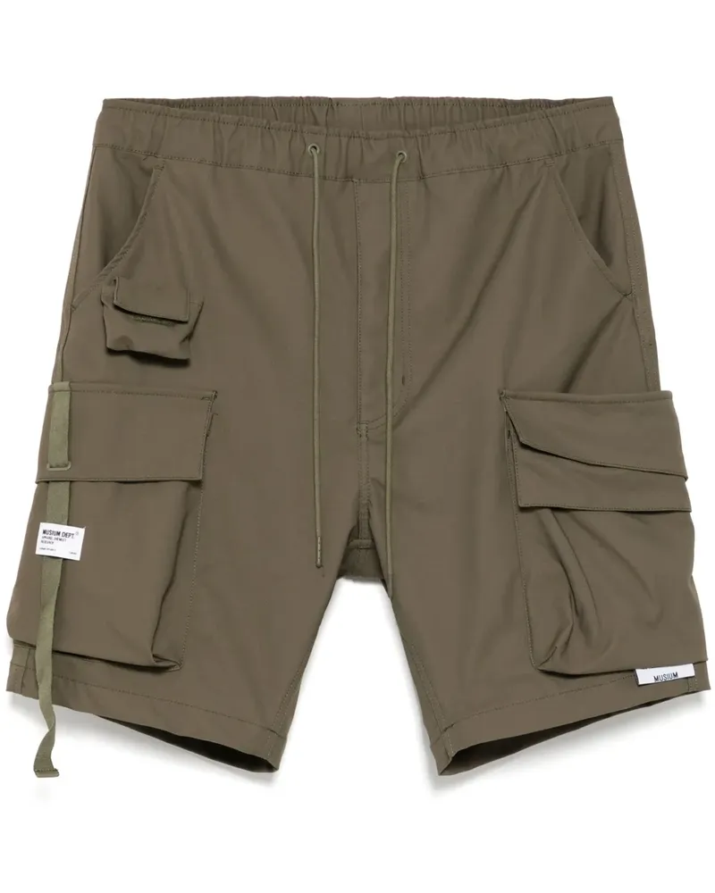 Musium Div. Cargo-Shorts mit Kordelzug - Nude Nude