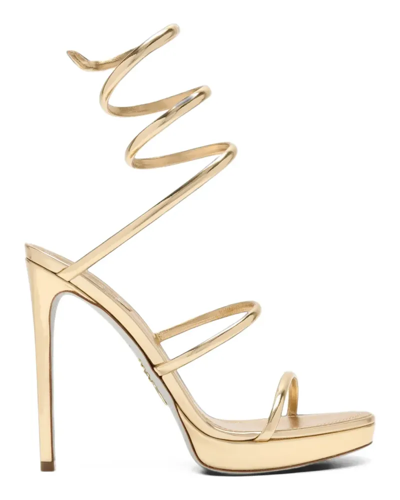 René Caovilla Cleo Sandalen - Gold Gold