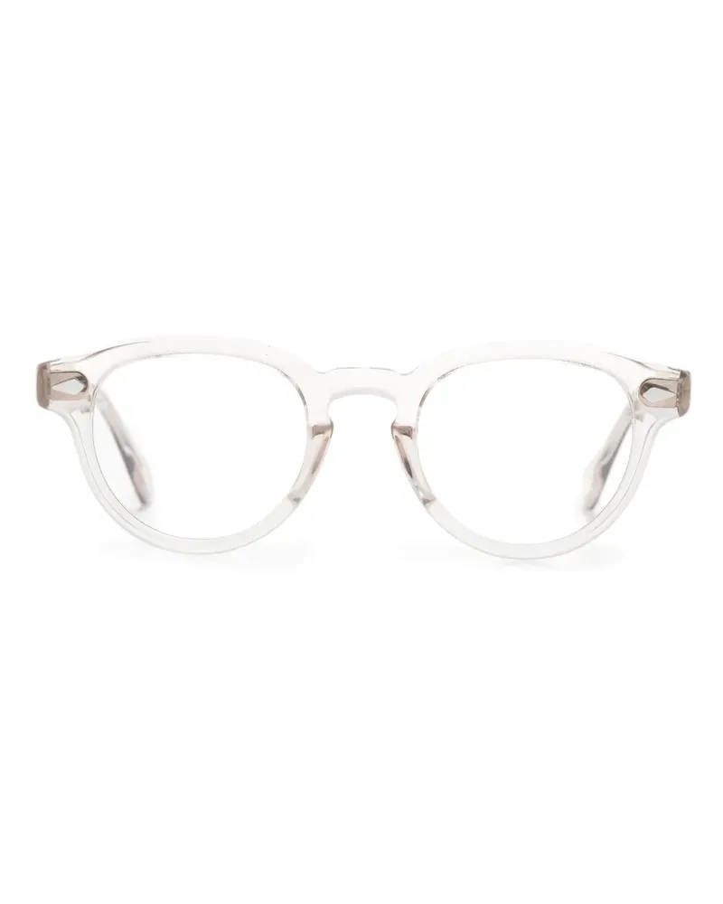 MOSCOT Maydela Brille mit rundem Gestell - Nude Nude