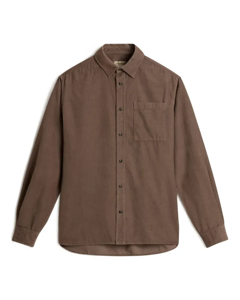 Woolrich Hemd aus Cord - Braun Braun