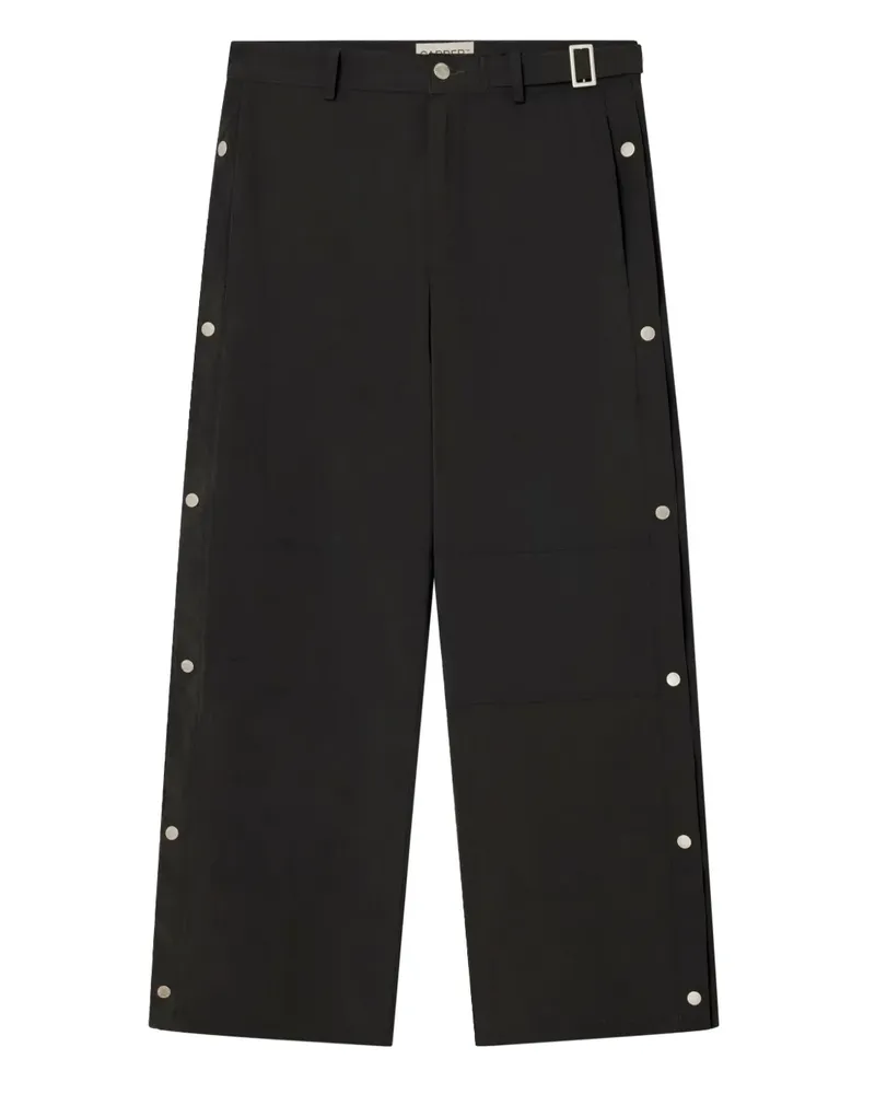 Carrera Hose mit Druckknöpfen - Schwarz Schwarz