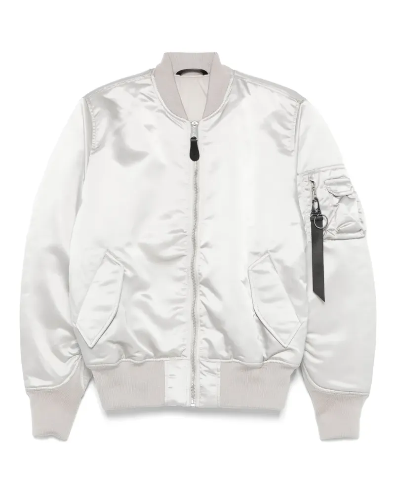 Alpha Industries Base Bomberjacke - Grau Grau