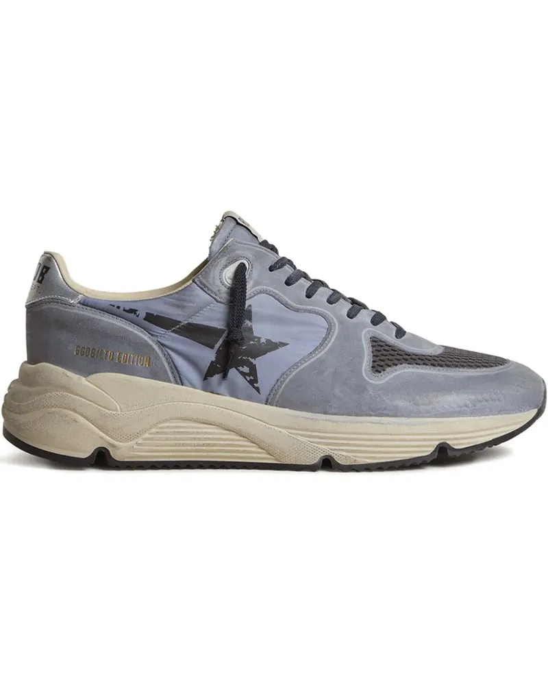 Golden Goose Running Sole Sneakers mit Sternverzierung - Blau Blau