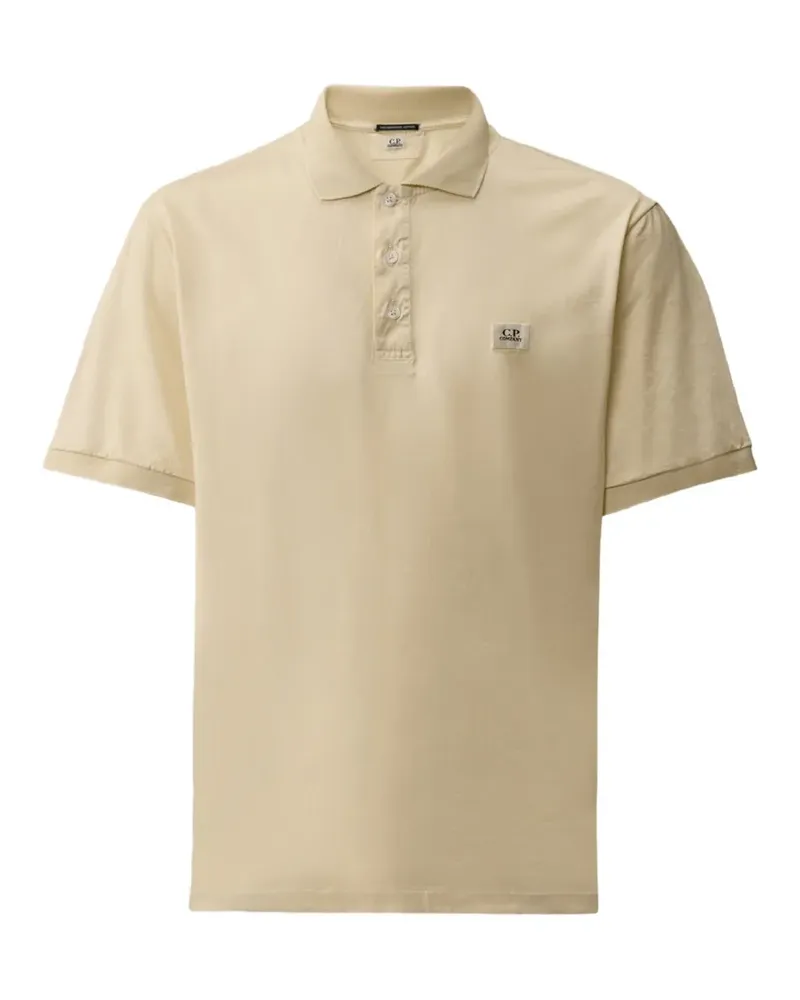 C.P. Company Poloshirt mit Logo-Detail - Gelb Gelb