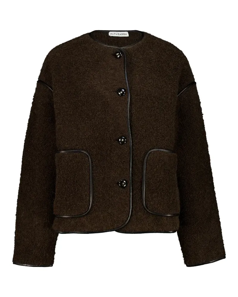 Altuzarra Irving Jacke mit Knöpfen - Braun Braun