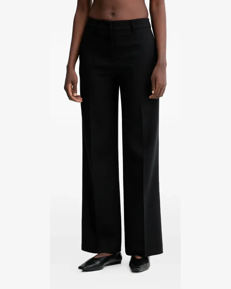Sessùn wide-leg trousers - Schwarz Schwarz