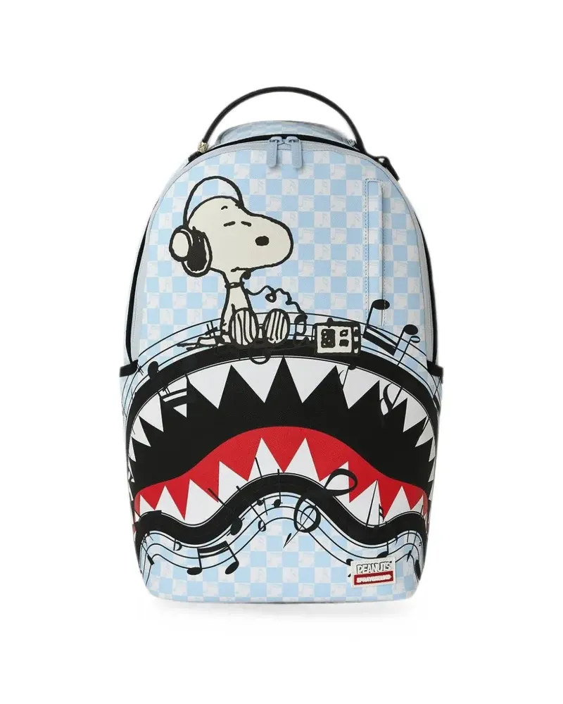 Sprayground Peanuts Snoopy Tuned Up & Tuned Out Rucksack - Blau Blau