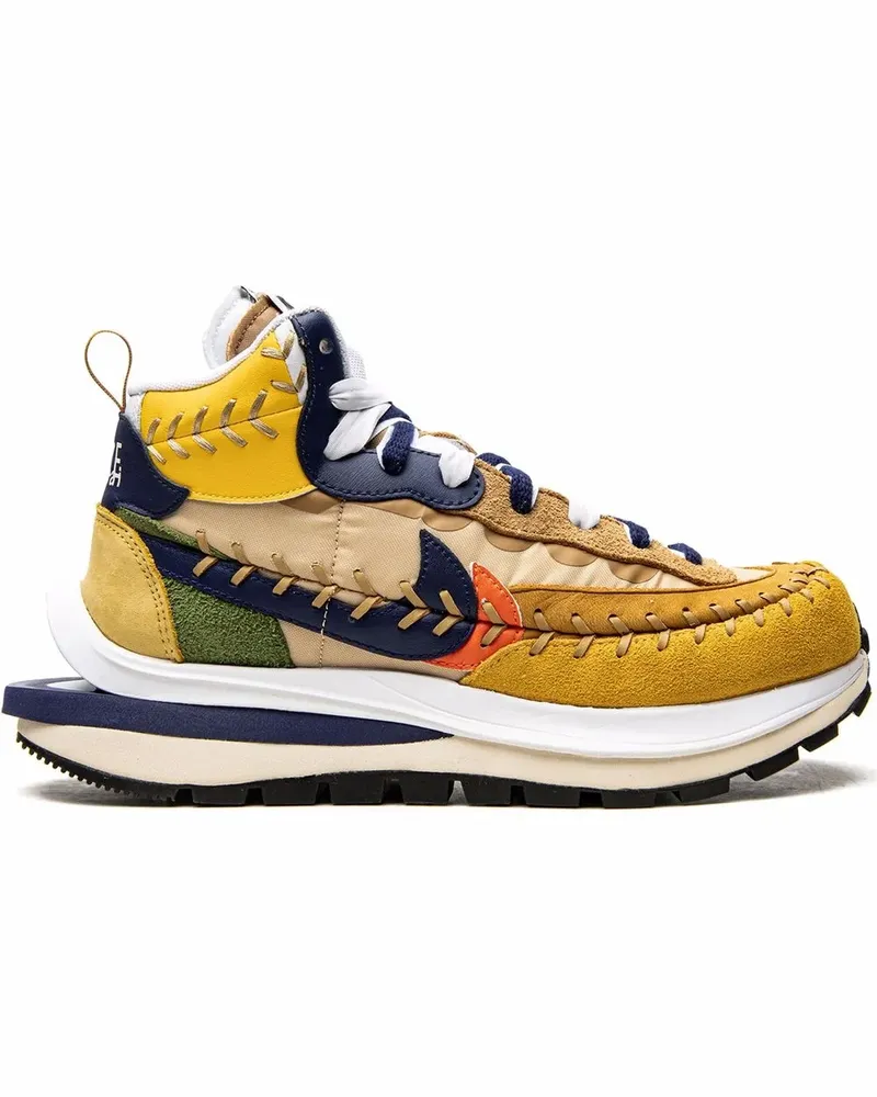 Nike Sacai x Jean Paul Gaultier VaporWaffle Sneakers - Gelb Gelb