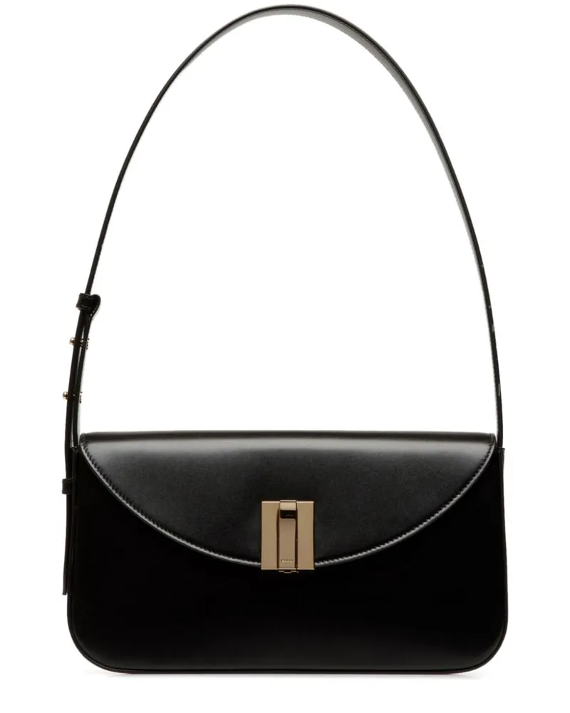 Bally Kleine Ollam Schultertasche - Schwarz Schwarz