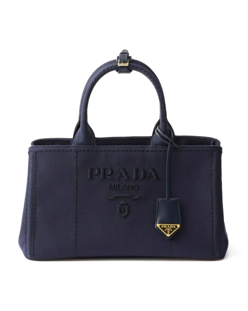 Prada Großer Jardinière Tote Bag - Blau Blau