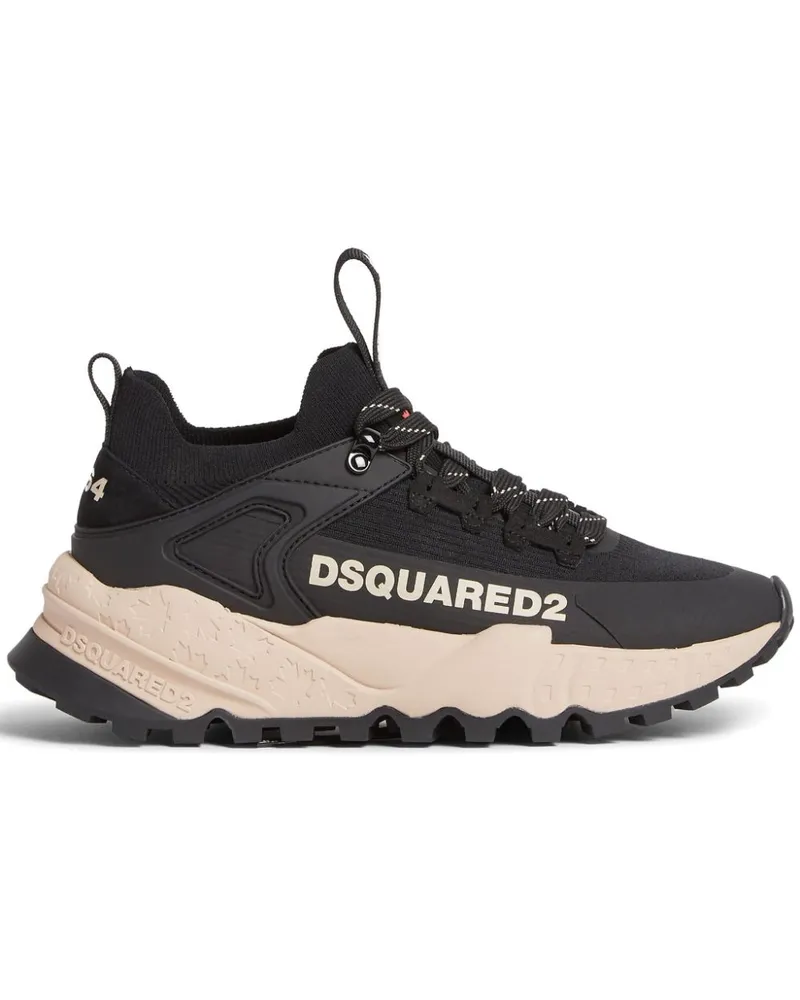 Dsquared2 Klassische Sneakers - Schwarz Schwarz