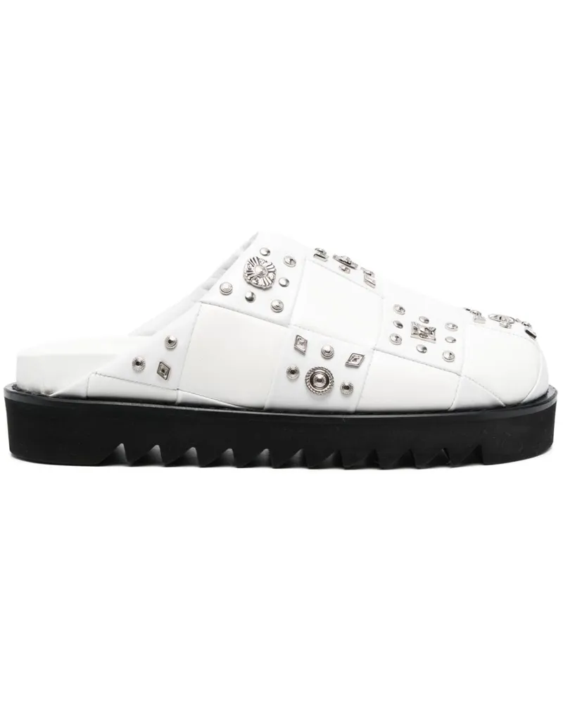 Toga Sneakers mit Nieten - Weiß Weiß