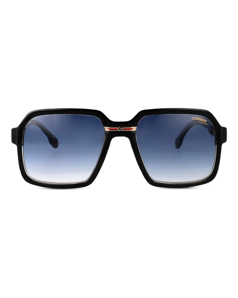 Carrera VICTORY C 08/S Sonnenbrille mit eckigem Gestell - Schwarz Schwarz