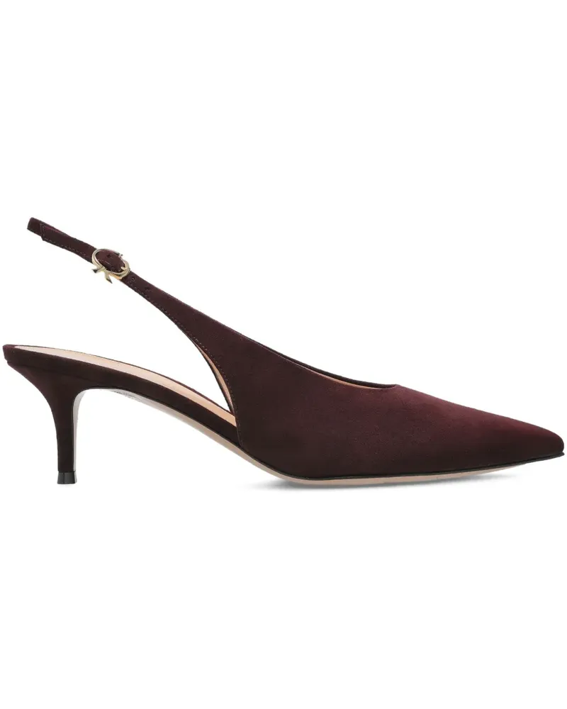 Gianvito Rossi Spitze Slingback-Pumps 70mm - Rot Rot