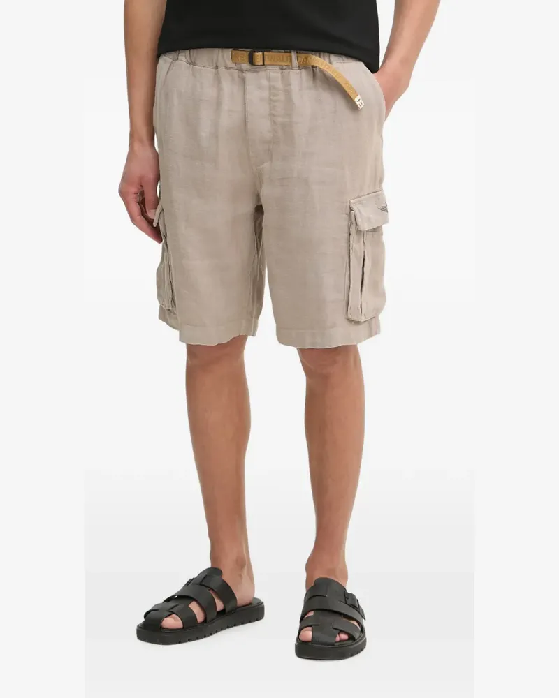 Aeronautica Militare Klassische Cargo-Shorts - Nude Nude