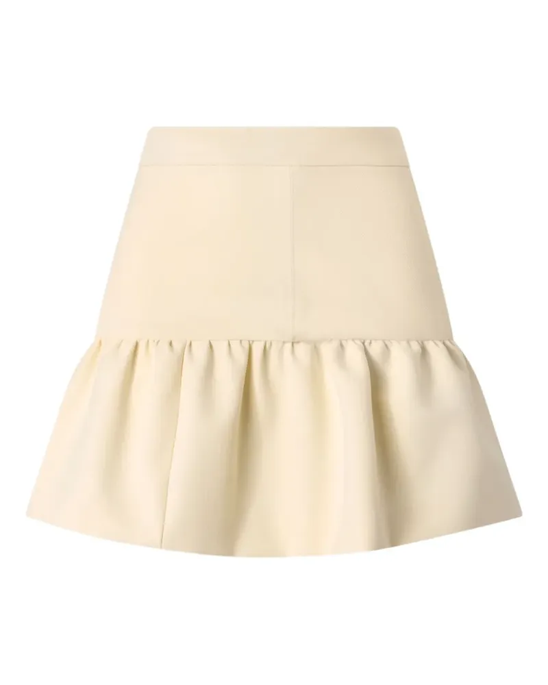 Pinko ruffled mini skirt - Weiß Weiß