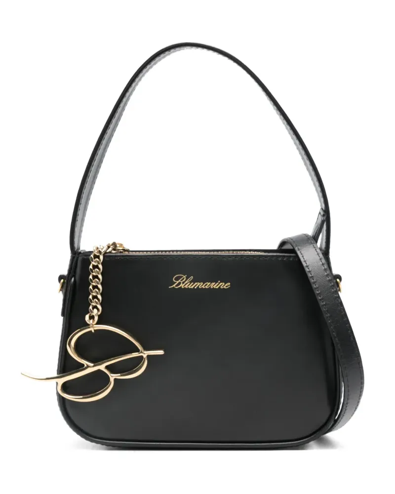 Blumarine Toy logo-charm tote bag - Schwarz Schwarz