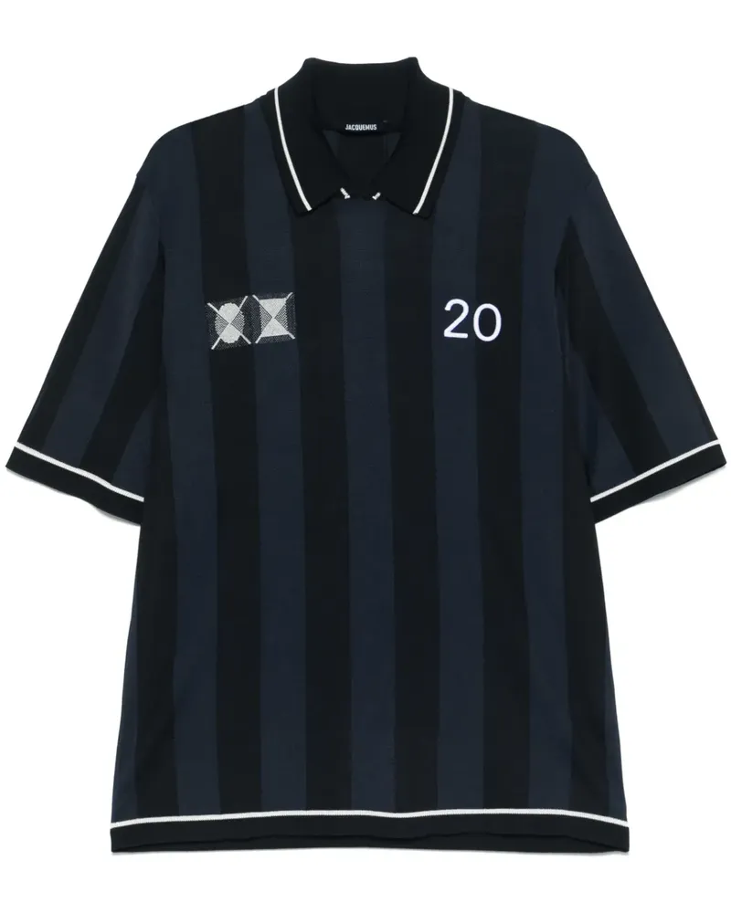 Jacquemus Le Polo Liga Poloshirt - Blau Blau
