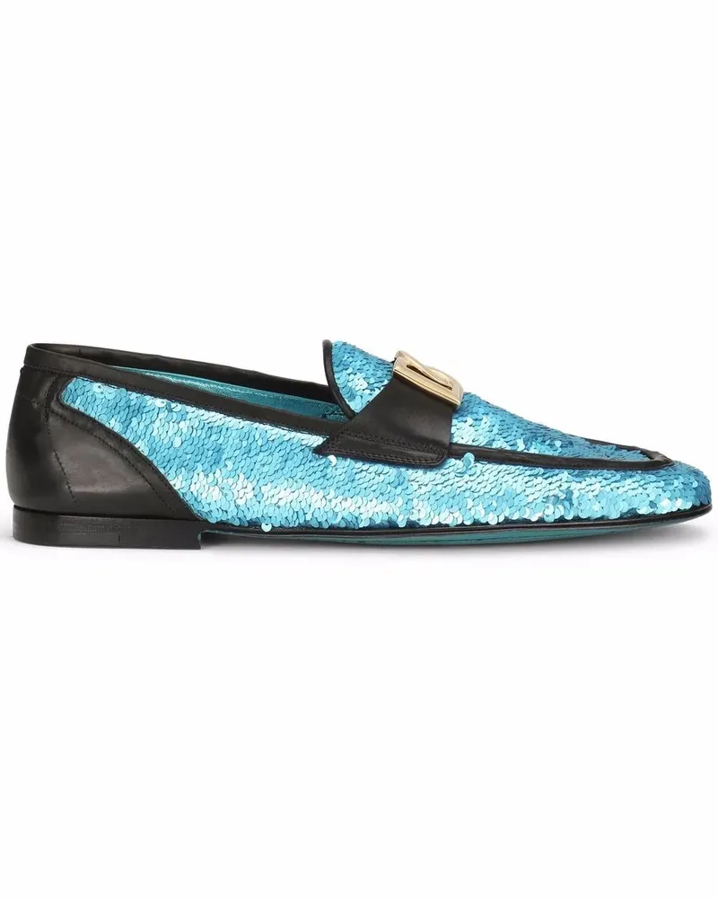 Dolce & Gabbana Ariosto Slipper - Blau Blau