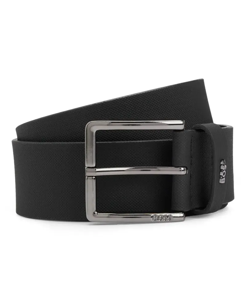 HUGO BOSS Gürtel mit Logo - Schwarz Schwarz