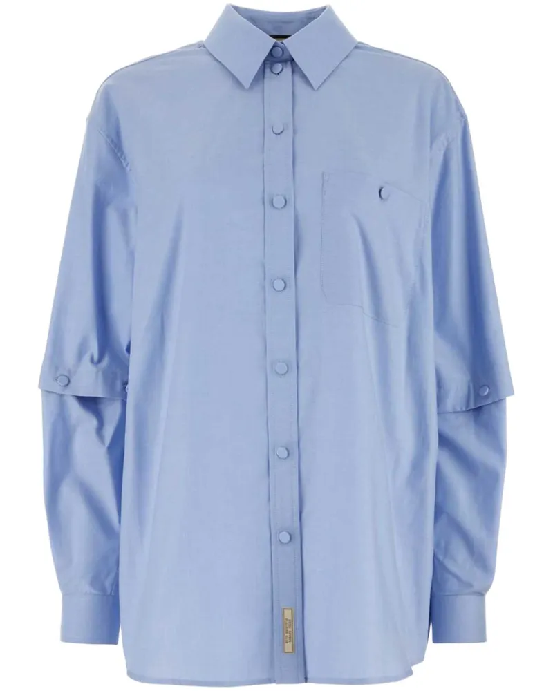 Gucci Hemd mit abnehmbaren Ärmeln - Blau Blau